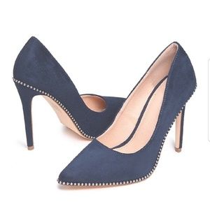 Fatty tiger heel navy blue